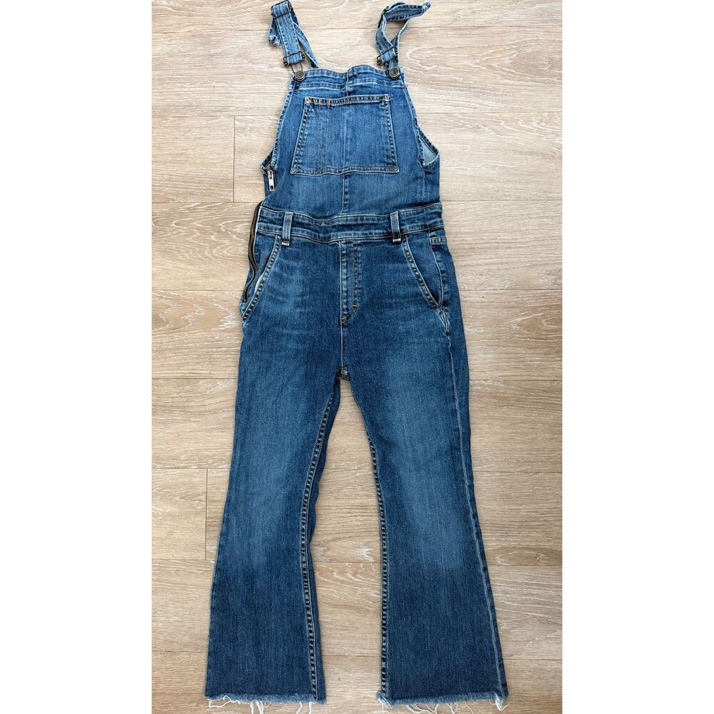 Rag & Bone Mini Flare Leg Overalls Size XS